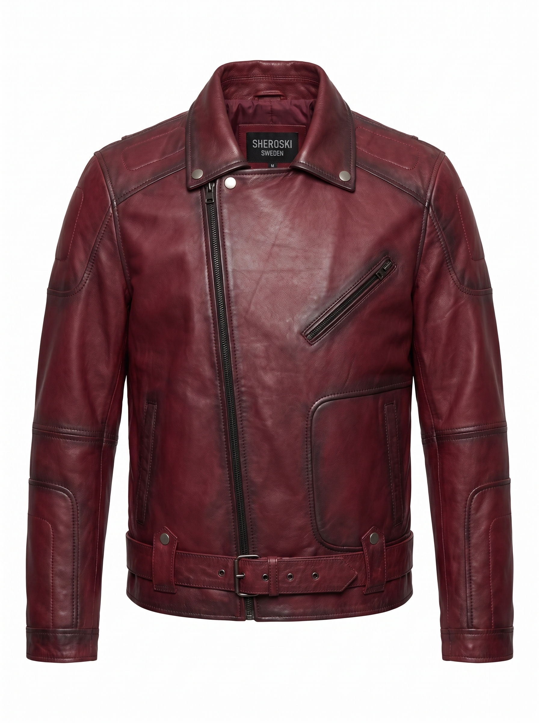 Sheroski Lambskin Biker Jacket