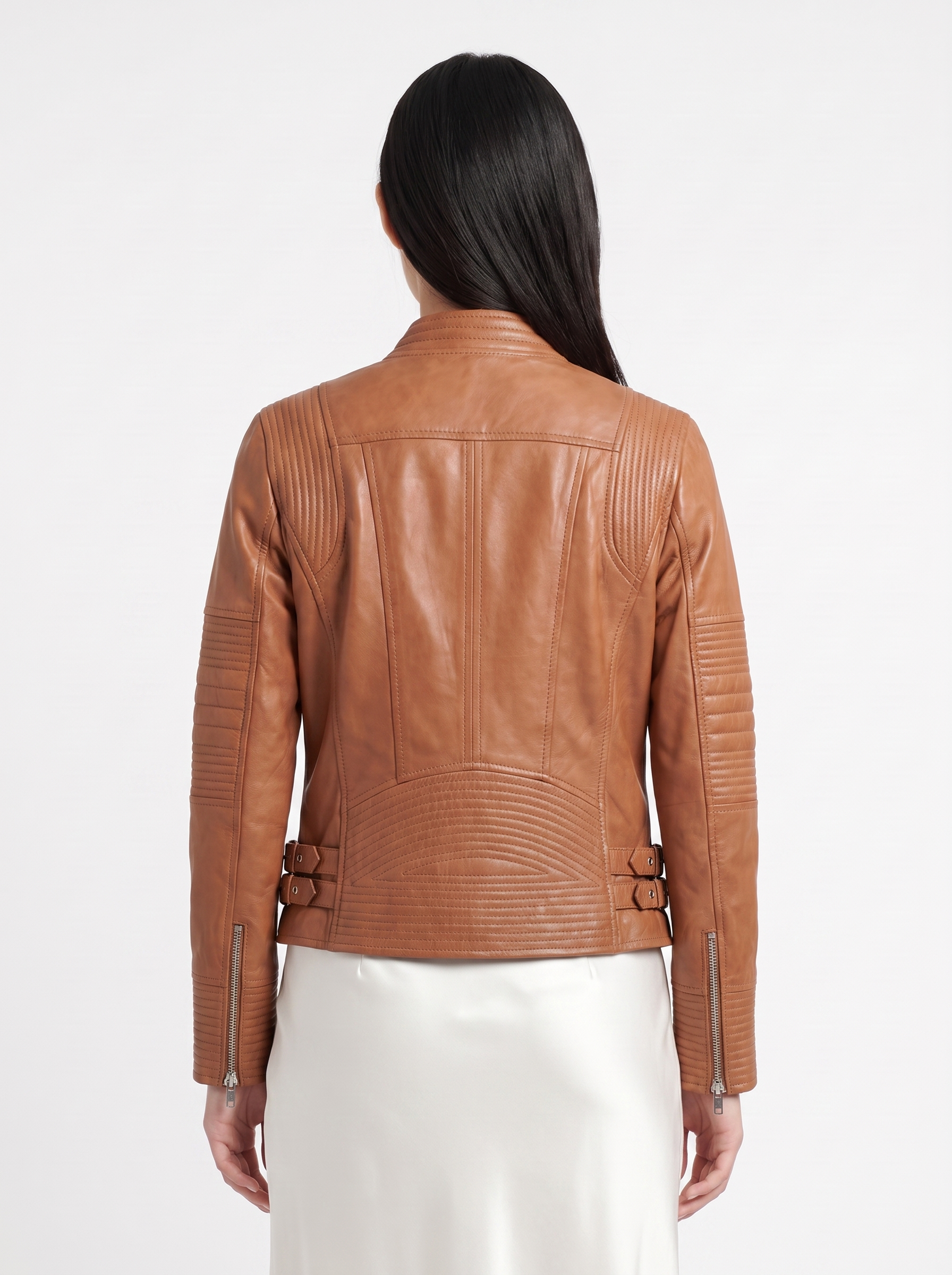 Dekota Lambskin Biker Jacket