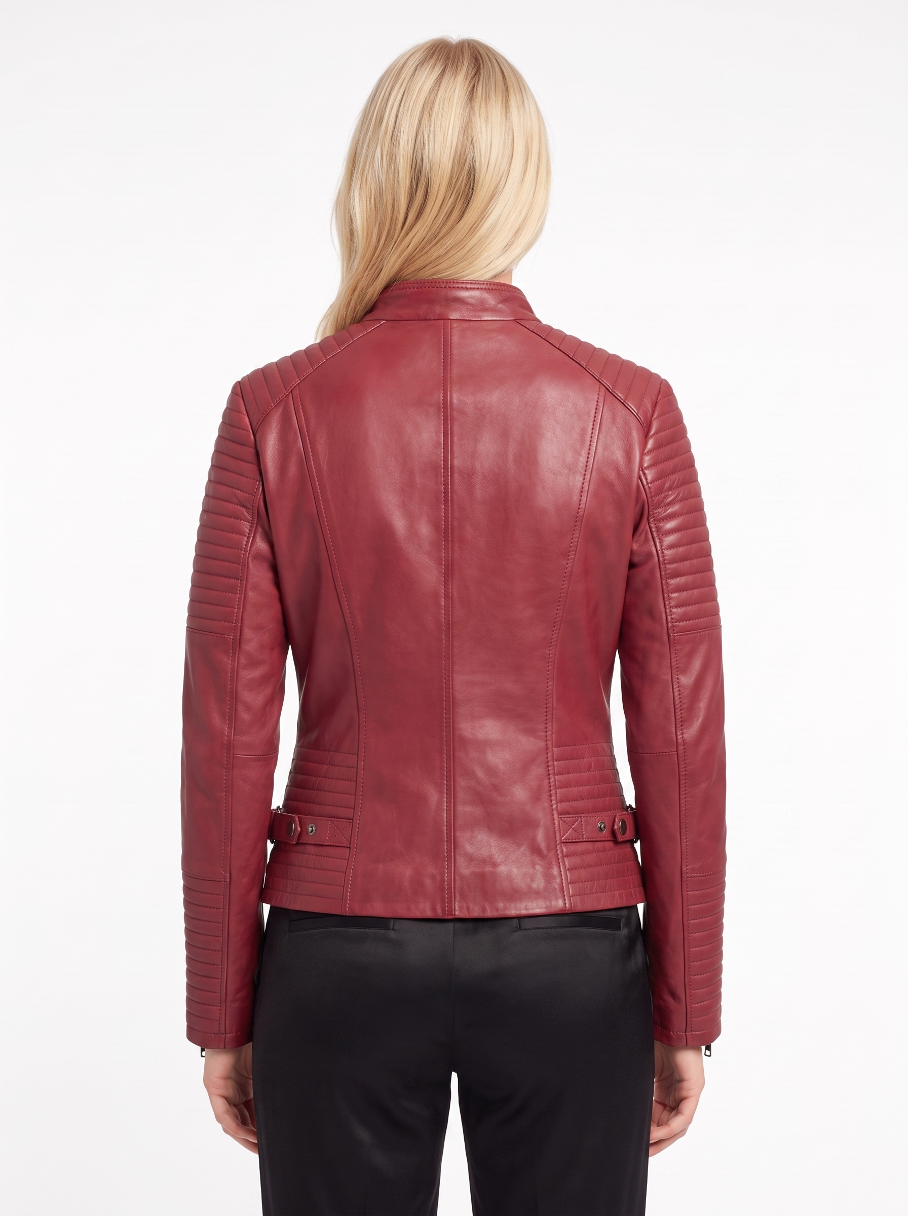 Luna Lambskin Biker Jacket